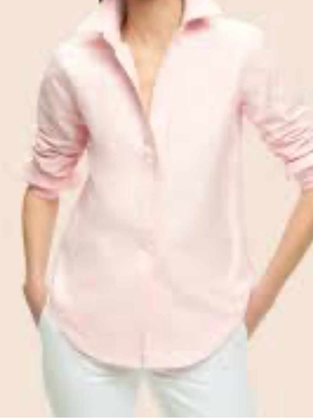 Brooks Brothers button-down shirt crafted in a classic cotton weave